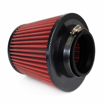 Filtr powietrza stożkowy uniwersalny czerwony/carb-44737
