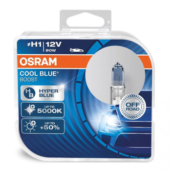 Żarówka halogenowa Osram H1 12V 80W P14,5s Cool Bl