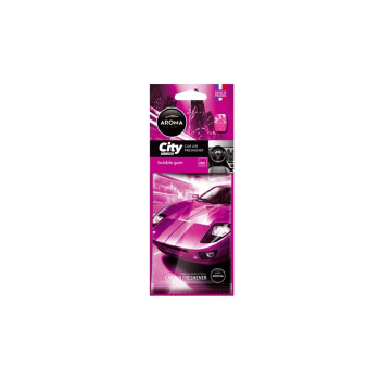 Odświeżacz powietrza AROMA CAR CITY CARD BUBBLE GU