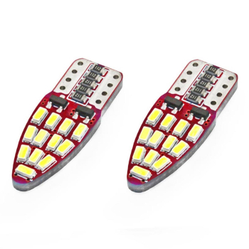 Żarówki LED CANBUS 24SMD 3014 T10e W5W boczne Whit-45472
