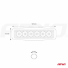Lampa robocza LED szperacz AWL01 6 LED 12V 24V AMI-45782