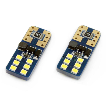 Żarówki LED CANBUS 12SMD UltraBright 2016 T10e W5W-45740