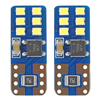 Żarówki LED CANBUS 12SMD UltraBright 2016 T10e W5W