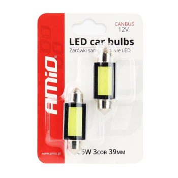 Żarówki LED CANBUS COB3 Festoon C5W C10W C3W 39mm -45752