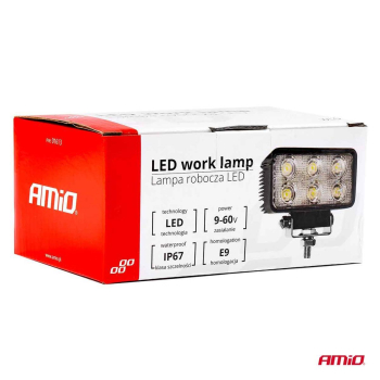 Lampa robocza LED szperacz AWL02 6 LED 12V 24V AMI-45785