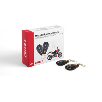 Uniwersalny alarm motocyklowy z pilotami MCA14 AMI-46062