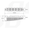 Światła do jazdy dziennej AMiO DRL 506 HP AMIO-015-46120