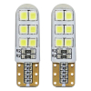 Żarówki LED STANDARD T10 W5W 12xSMD 2835 12V Silik