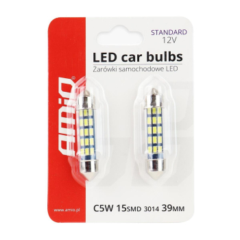 Żarówki LED STANDARD 3014 15SMD Festoon C5W C10W C-46210