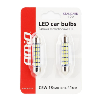 Żarówki LED STANDARD 3014 18SMD Festoon C5W C10W C-46213