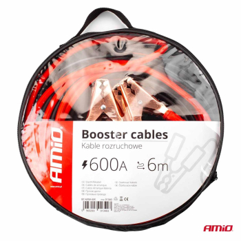 Kable przewody rozruchowe 600A - 6 m AMIO-01340-46292