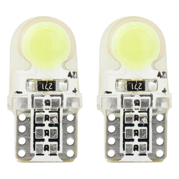 Żarówki LED STANDARD White W5W T10e COB 12V AMIO-0