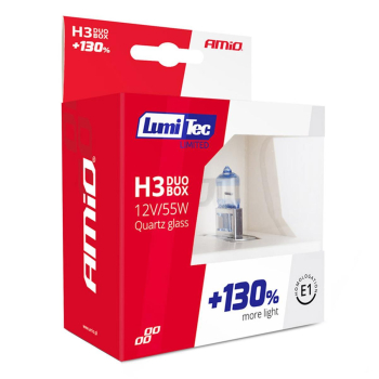 Żarówki halogenowe H3 12V 55W LumiTec LIMITED +130-46511