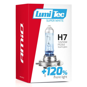 Żarówka halogenowa H7 12V 55W LumiTec Super White -46912