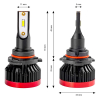 Żarówki samochodowe LED BF Series AMiO HB4 9006 AM-47219