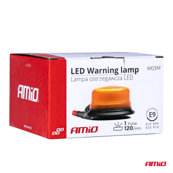 Lampa ostrzegawcza kogut 36 LED magnes R65 R10 12--47608