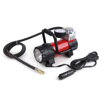 Kompresor samochodowy pompka 12V LED ACOMP-06 AMIO-47662