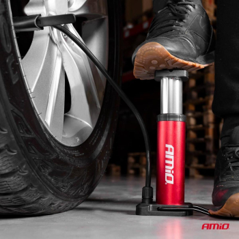 Pompka nożna MINI PU05 metalowa AMIO-02142-47786