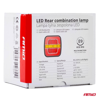 Lampa tylna zespolona LED RCL-05-LR lewa prawa AMI-48051
