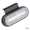 Lampa obrysowa LED OM-01-W owalna biała AMIO-02375-48100