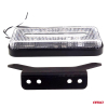 Lampa obrysowa LED OM-02-W prostokątna biała AMIO--48107
