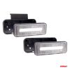 Lampa obrysowa LED OM-02-W prostokątna biała AMIO--48111