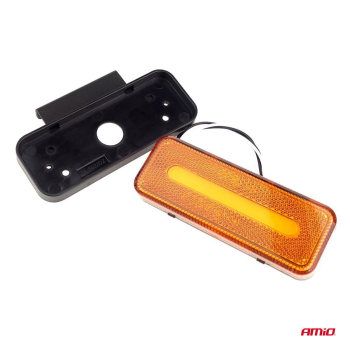 Lampa obrysowa LED OM-02-O prostokątna pomarańczow-48101