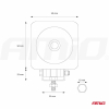 Lampa robocza LED szperacz AWL18 12V 24V AMIO-0243-48298