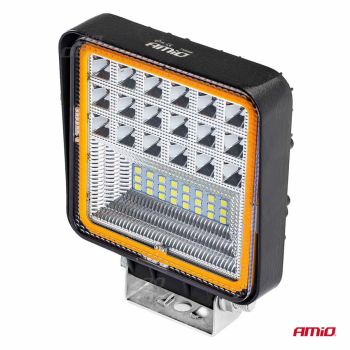 Lampa robocza szperacz AWL12 42 LED 12V 24V AMIO-0-48224