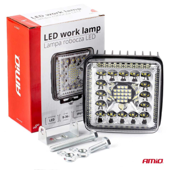 Lampa robocza szperacz AWL13 77 LED 12V 24V AMIO-0-48236