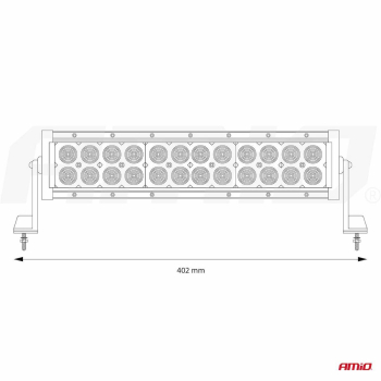 Lampa robocza panelowa LED BAR prosta 40 cm 9-36V -48354