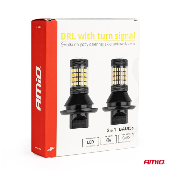 2w1 Światła do jazdy dziennej LED z kierunkowskaze-48509