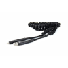 Kabel USB micro USB sprężynujący 1.2 m UC-12 AMIO--49537