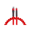 Kabel USB na Lightning sprężynujący 1.2m AMiO UC-1
