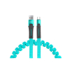 Kabel USB USB-C sprężynujący 1.2 m UC-14 AMIO-0253