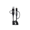 Kabel USB USB-C 3w1 iphone Lightning USB USB-C 1m