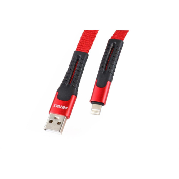 Kabel USB na Lightning sprężynujący 1.2m AMiO UC-1-49541
