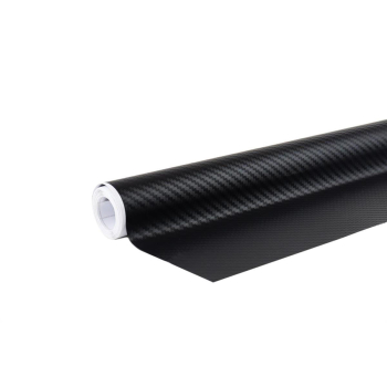 Folia karbonowa carbon 3D czarna 30cm x 150cm AMIO