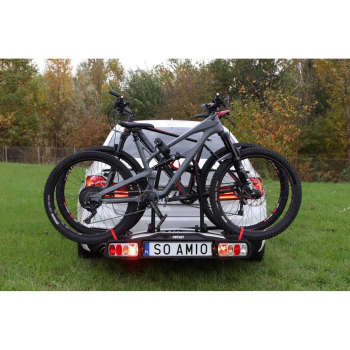 Bagażnik rowerowy samochodowy na hak - 2 rowery TB-50330