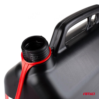 Kanister plastikowy, czarny 5L AMiO-02887-50943