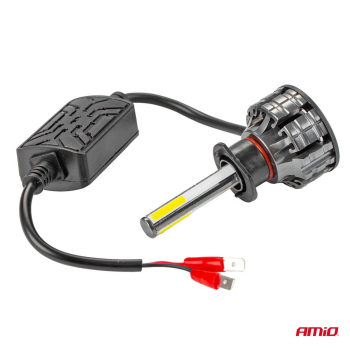 Żarówki samochodowe LED COB 4Side AMiO H1 AMIO-028-50958