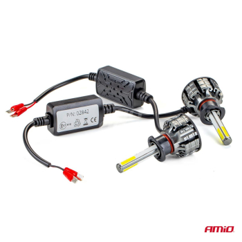 Żarówki samochodowe LED COB 4Side AMiO H1 AMIO-028-50959