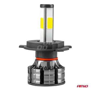Żarówki samochodowe LED COB 4Side AMiO H4 AMIO-028-50987