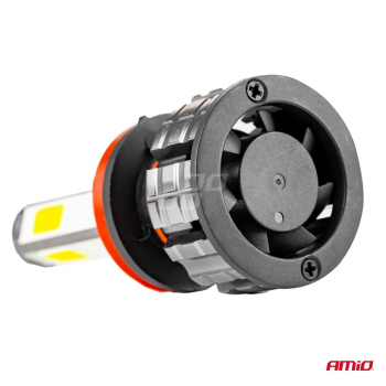Żarówki samochodowe LED COB 4Side AMiO H8 H9 H11 A-51019