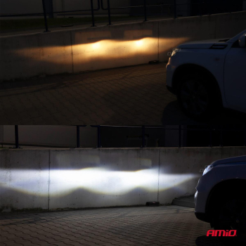 Żarówki samochodowe LED COB 4Side AMiO H8 H9 H11 A-51029