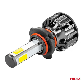 Żarówki samochodowe LED COB 4Side AMiO HB3 AMIO-02-51036