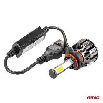 Żarówki samochodowe LED COB 4Side AMiO HB3 AMIO-02-51050