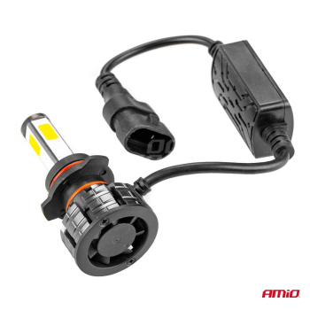 Żarówki samochodowe LED COB 4Side AMiO HB4 AMIO-02-51071