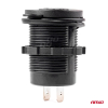 Wodoodporna ładowarka z gniazdami 2x USB 12V 24V M-51173