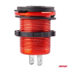 Wodoodporna ładowarka z gniazdami 2xUSB 12V 24V MO-51225